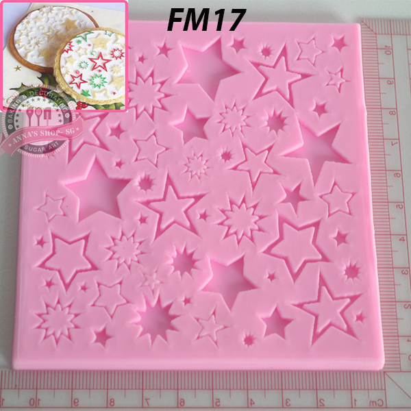 MIẾNG TẠO HOA VĂN CUPCAKE FM17