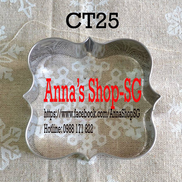 CUTTER BẢNG TÊN HÌNH VUÔNG CT25