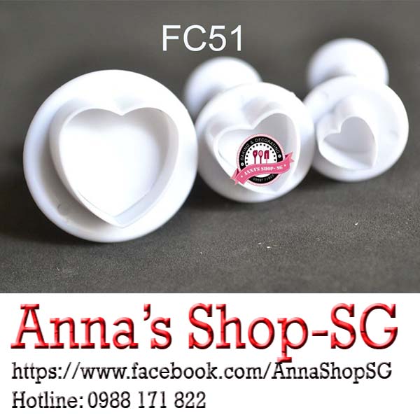 CUTTER HÌNH TIM FC51