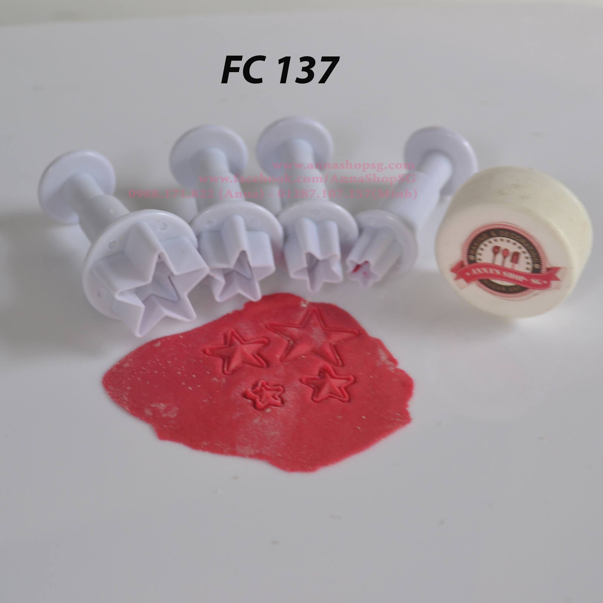 KHUÔN CẮT SAO 3D FC137