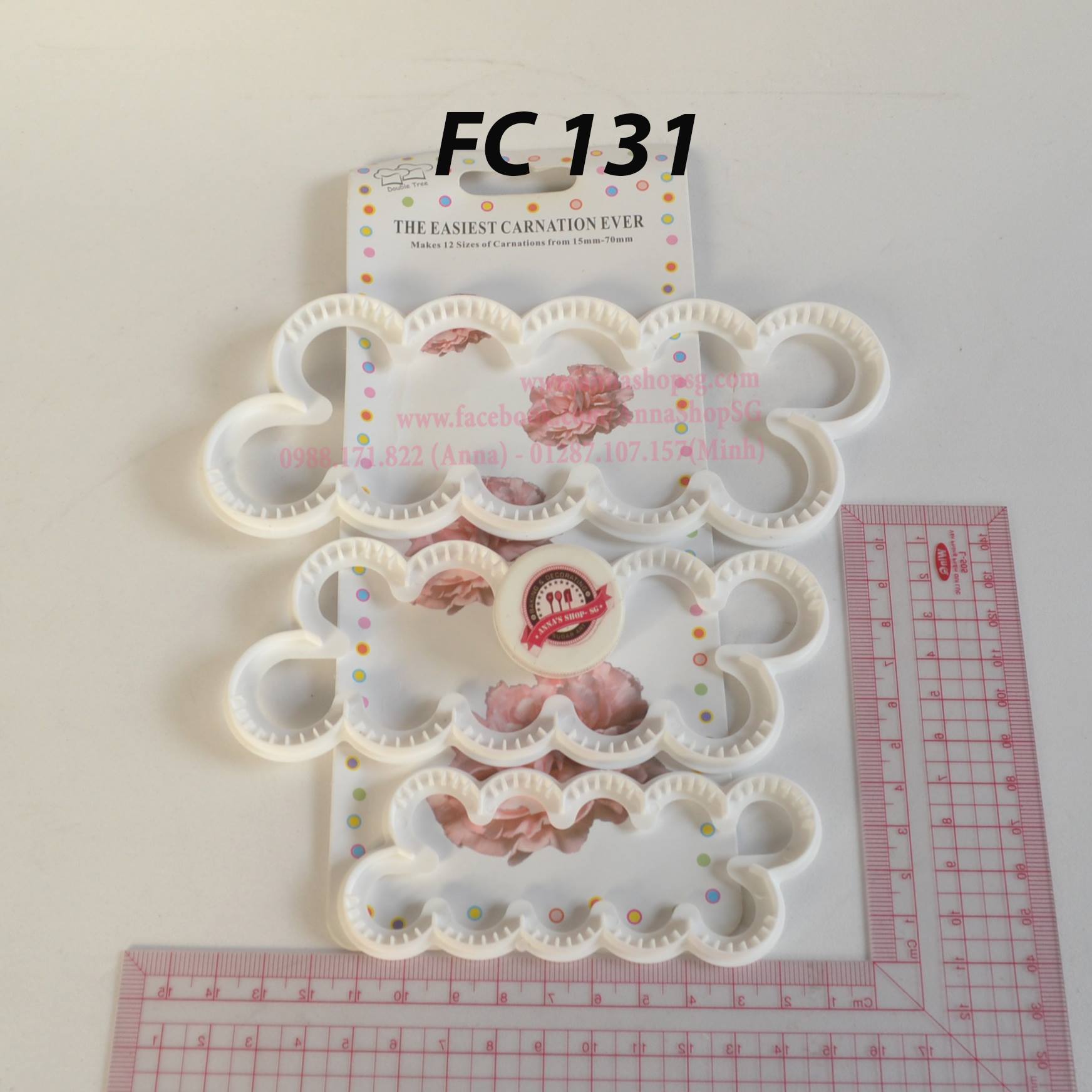 SET KHUÔN CẮT HOA CẨM CHƯỚNG NHANH FC131