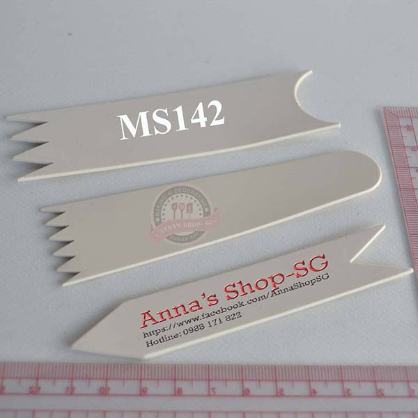 BỘ 3 MIẾNG CHÀ LÁNG BẰNG NHỰA DÀY