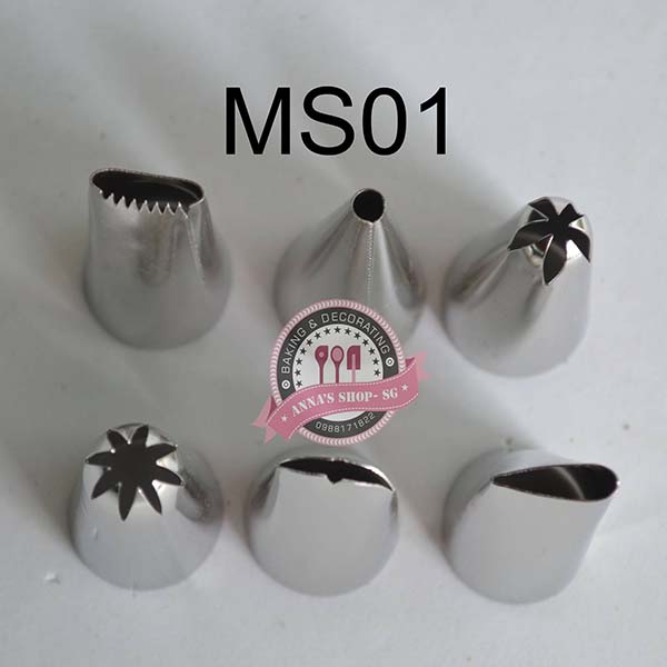 BỘ ĐUI (ĐUÔI) BẮT BÔNG KEM CƠ BẢN MS01