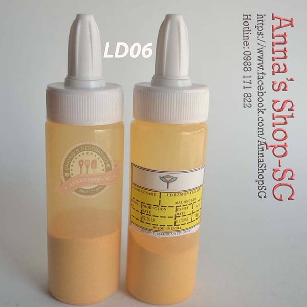 MÀU NHŨ PHUN BÁNH KEM -  MÀU VÀNG LD06