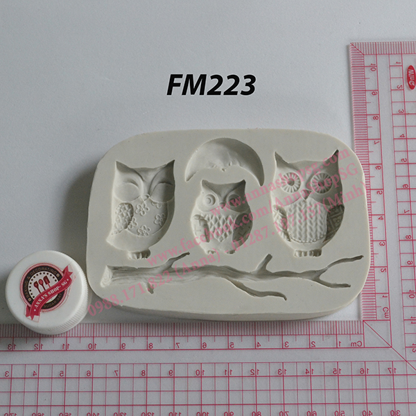 KHUÔN FONDANT CHIM CÚ FM223