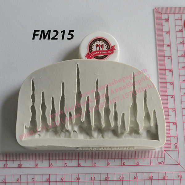 KHUÔN FONDANT TUYẾT CHẢY  FM215