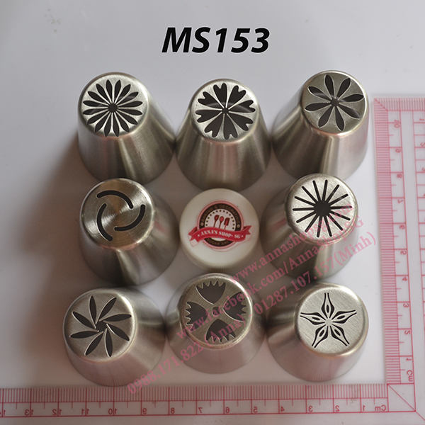 SET 8 ĐUI 3D MẪU MỚI MS153