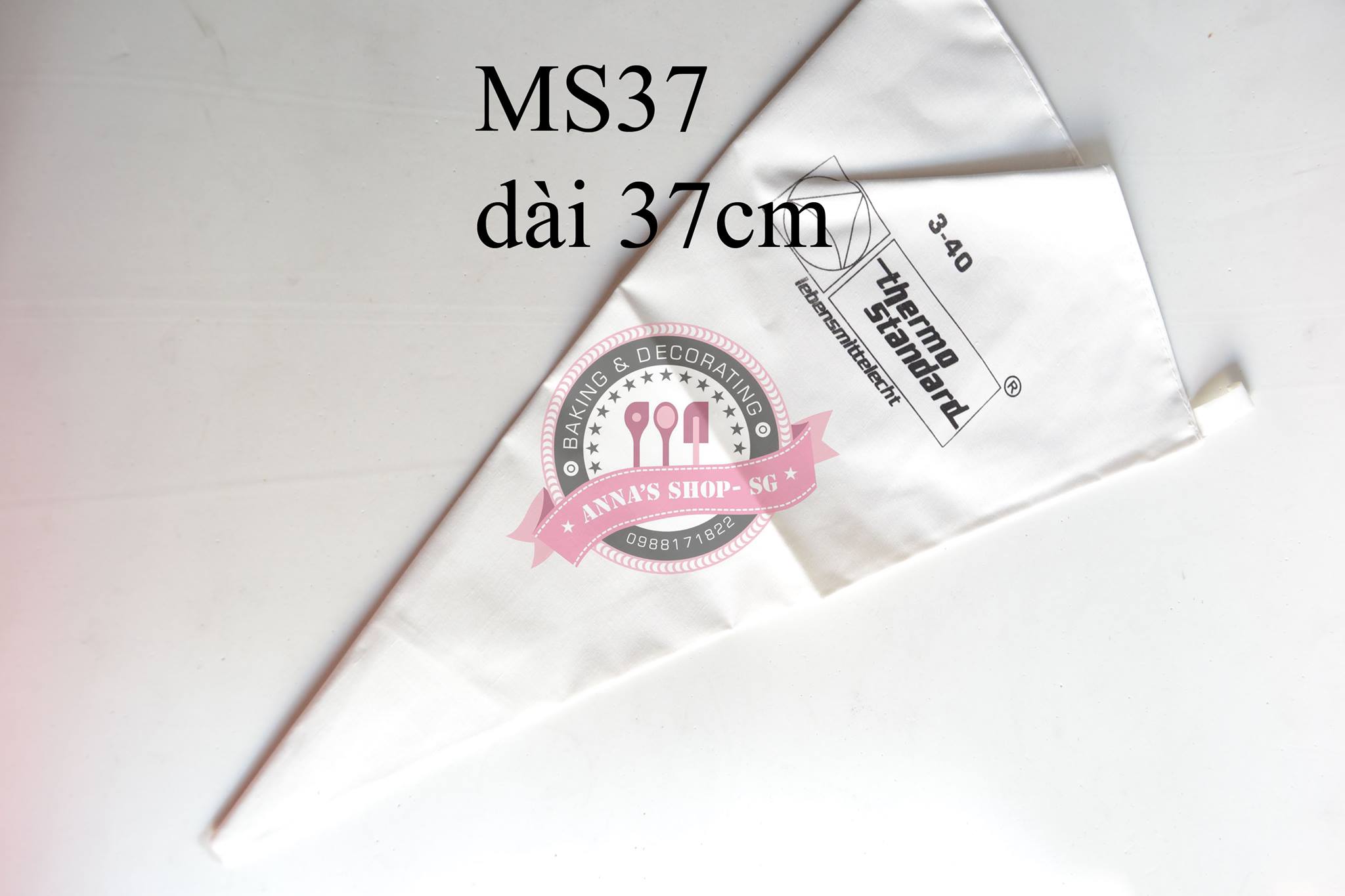 TÚI BẮT BÔNG KEM VẢI MS37