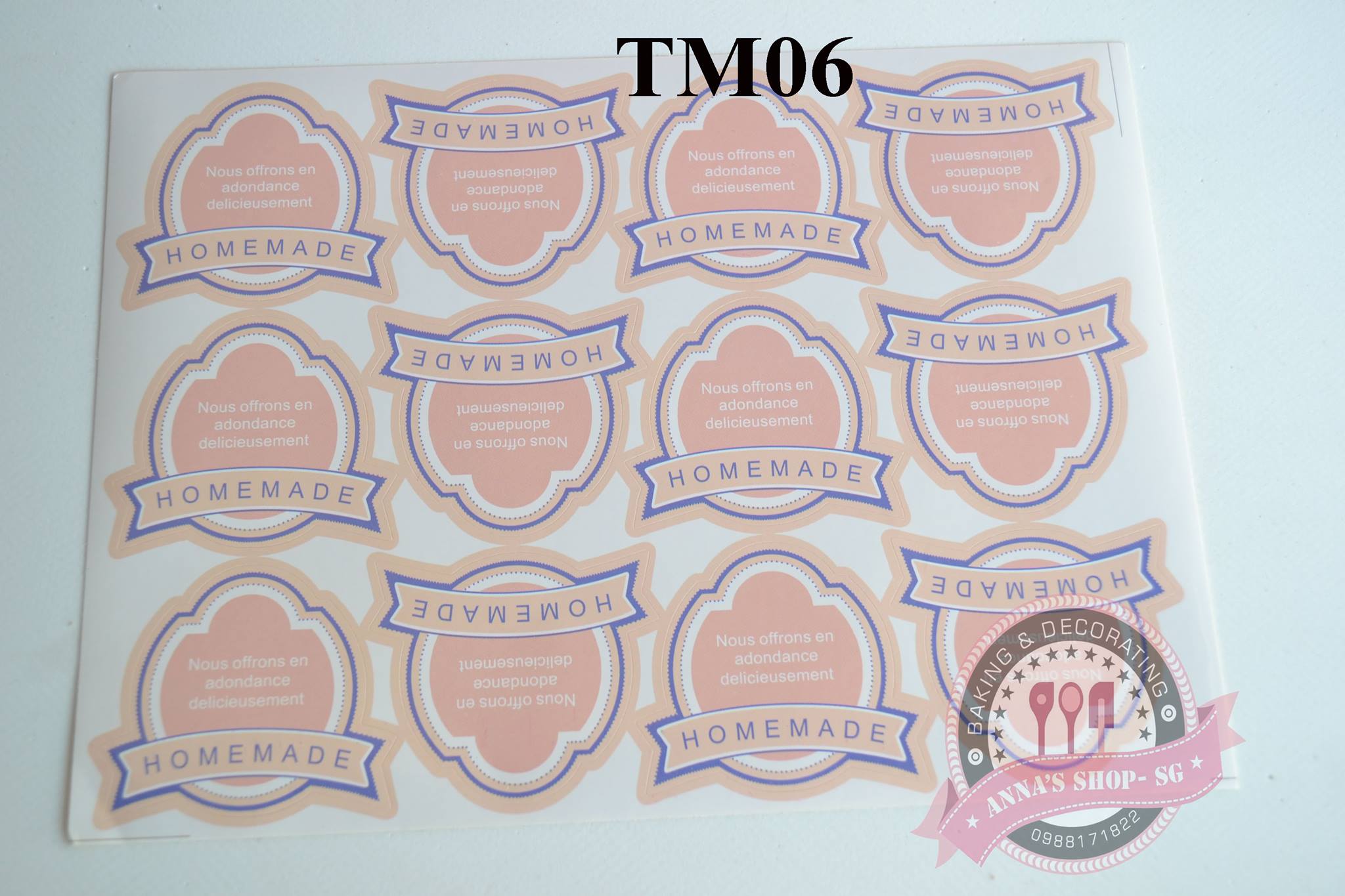STICKER HOMEMADE TM06