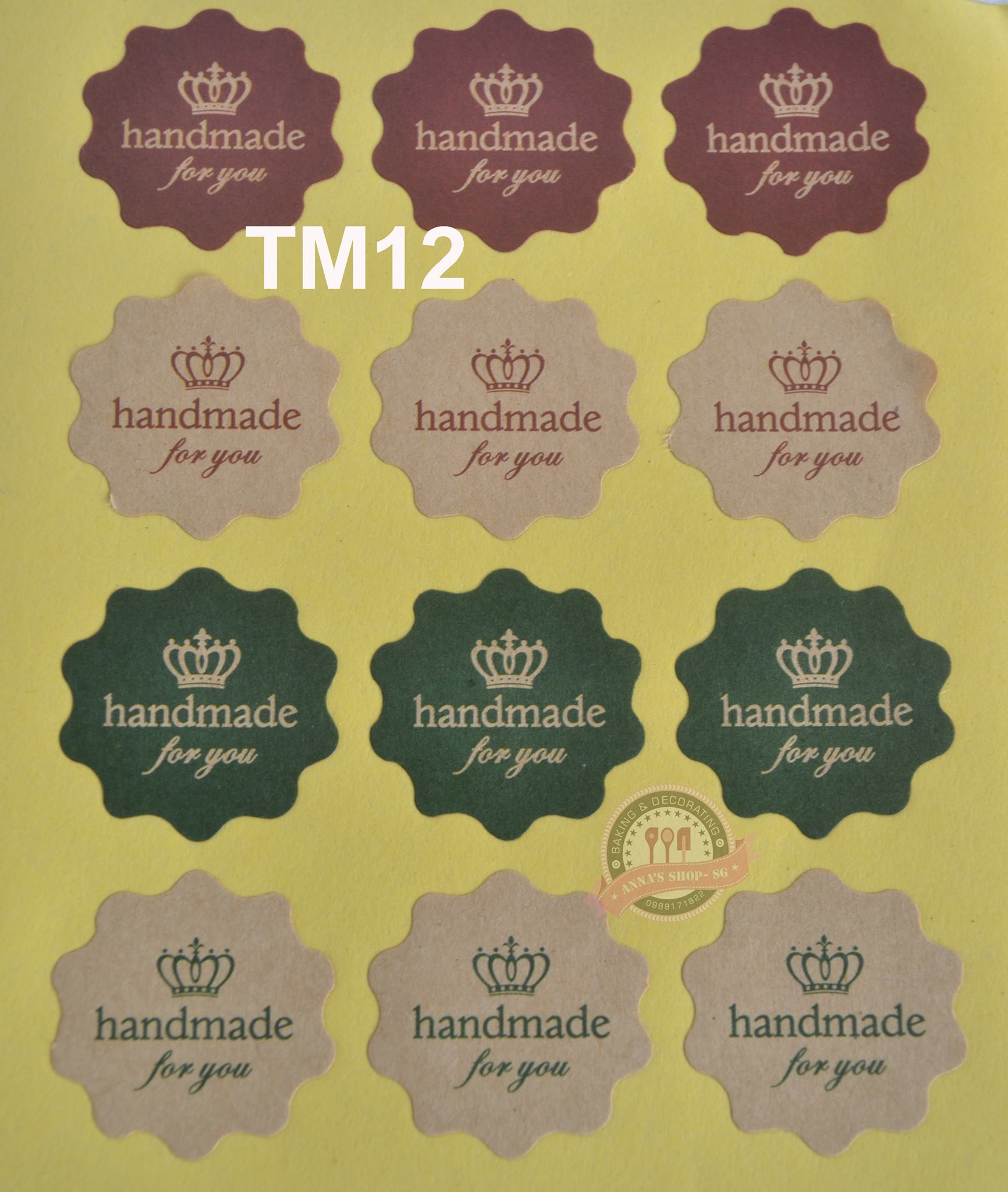 STICKER handmade for you TM12