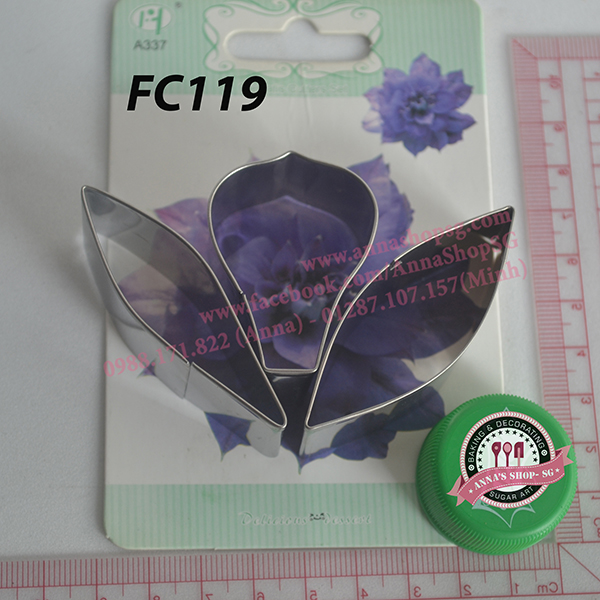KHUÔN CẮT HOA CLEMATIS FC119