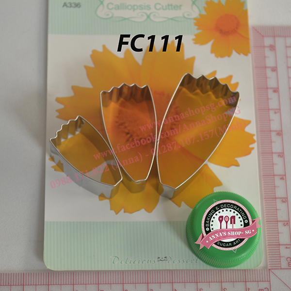 KHUÔN CẮT HOA CÚC LALLIOPSIS FC111