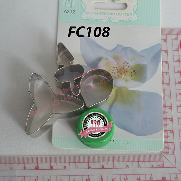 KHUÔN CẮT MOTH ORCHID FC108