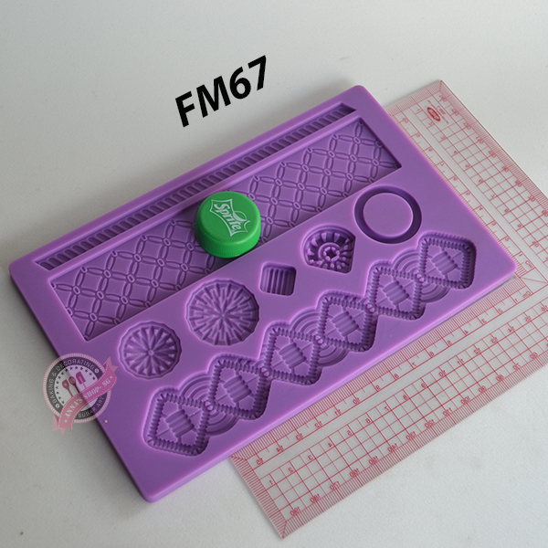 KHUÔN FONDANT FM67
