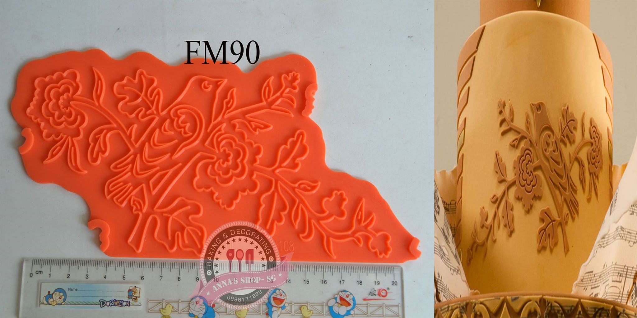 KHUÔN ỐP HOA VĂN FM90