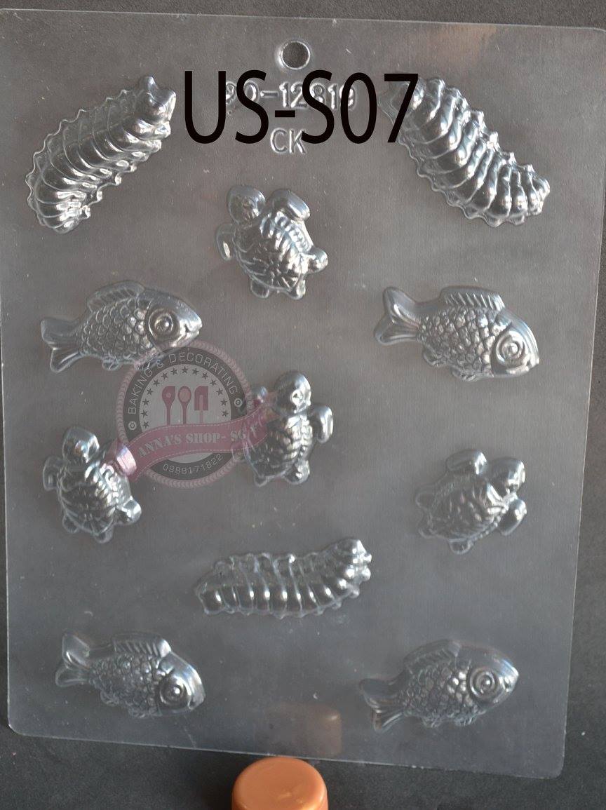 KHUÔN SOCOLA SINH VẬT BIỂN US-S07