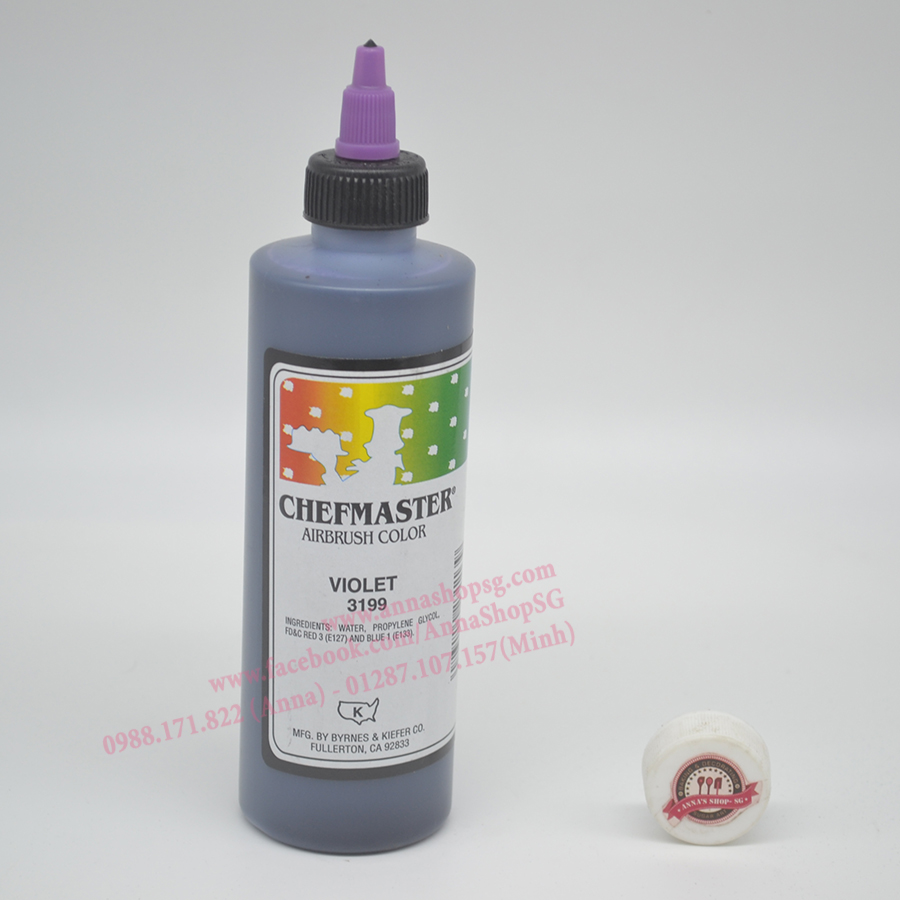 VIOLET CHEFMASTER AIRBRUSH COLOR