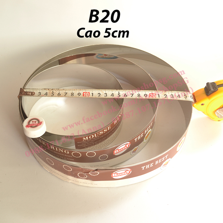 KHUÔN RING TRÒN B20