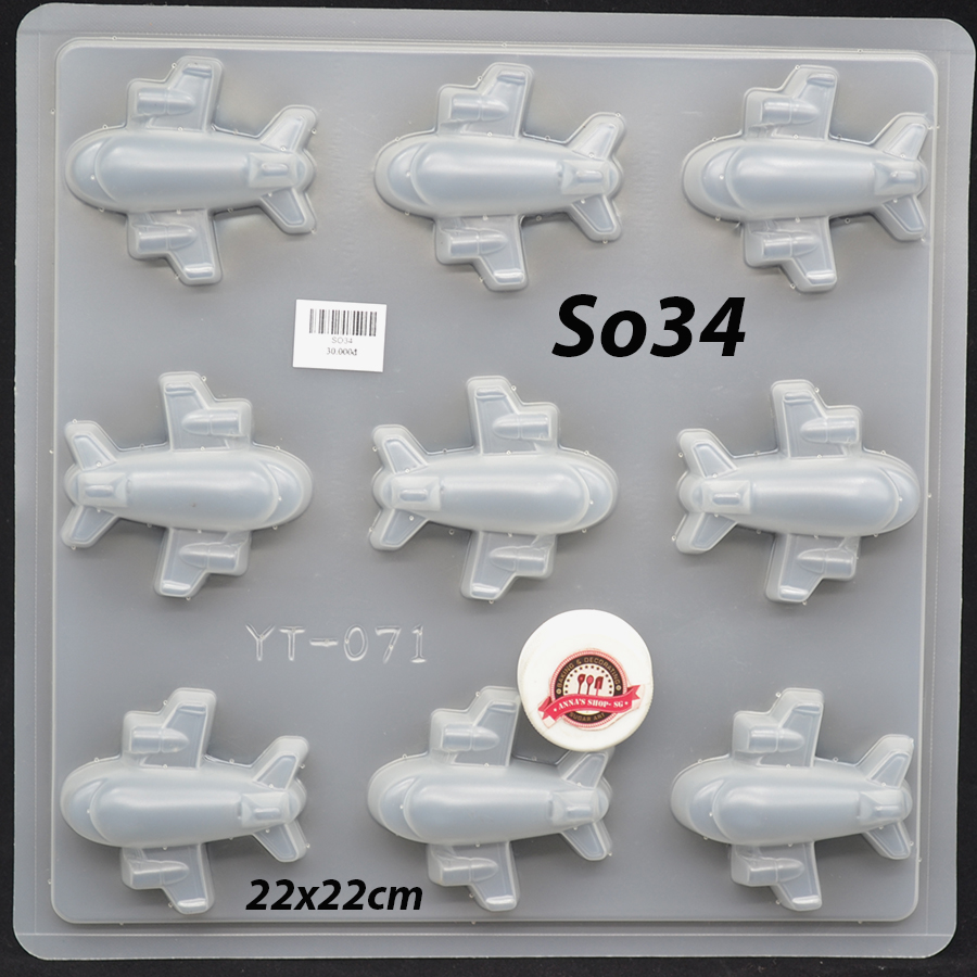 KHUÔN RAU CÂU MÁY BAY So34