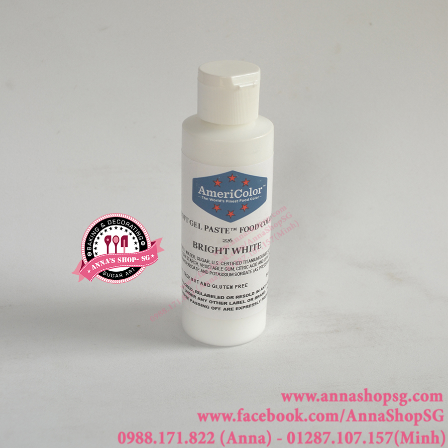 MÀU TRẮNG AMERICOLOR 170g
