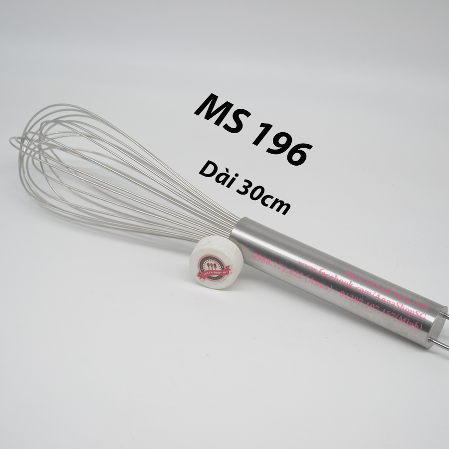 PHỚI DÁNH TRỨNG INOX 30cm MS196