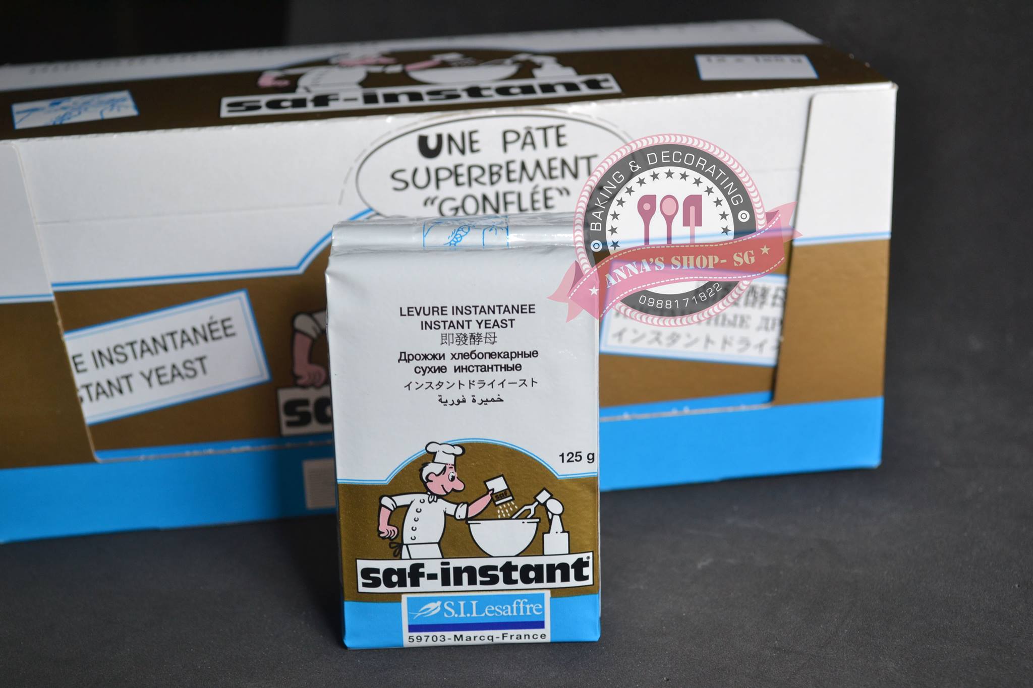 MEN ĐẦU BẾP CHO BÁNH NGỌT 125g