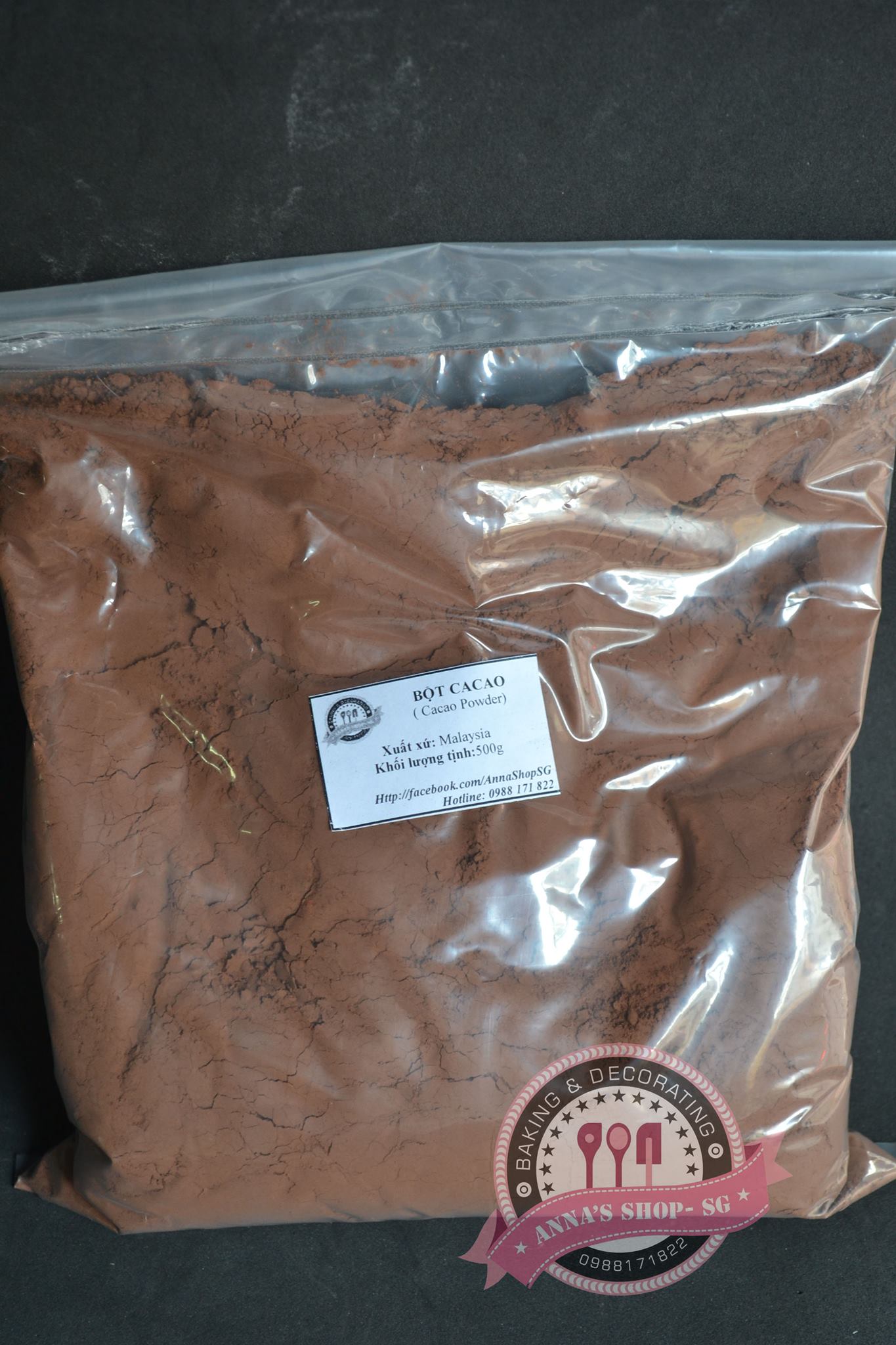 BỘT CACAO MALAYSIA 100g