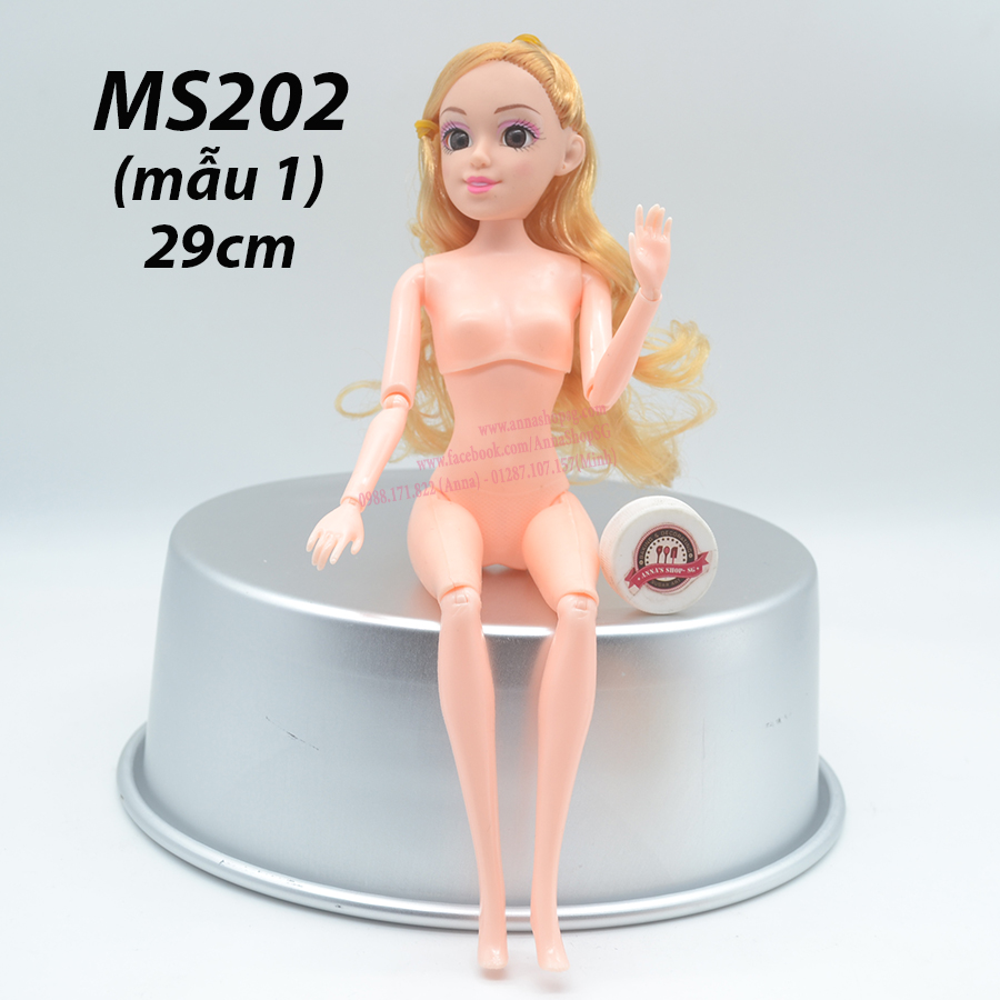 BÚP BÊ 12 KHỚP MẮT THẬT MS202