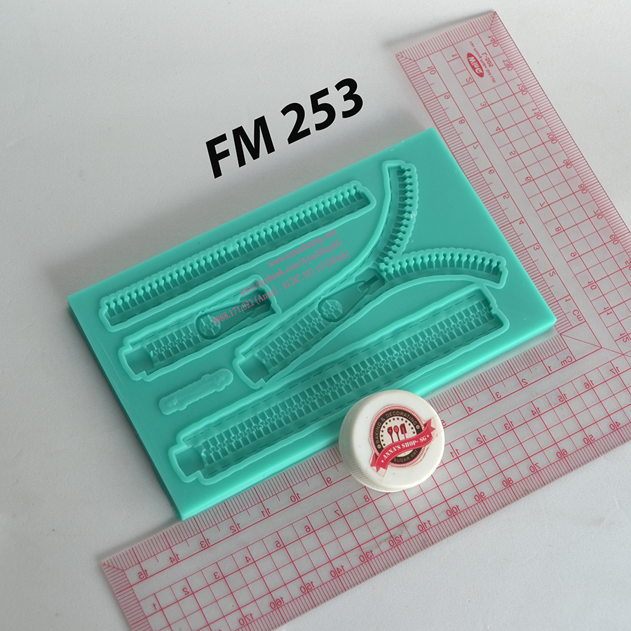 KHUÔN FONDANT 4 DÂY KÉO FM253