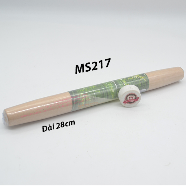 CÁN BỘT GỖ 28CM MS217