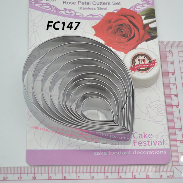 CUTTER GIỌT NƯỚC 10 SIZE FC147