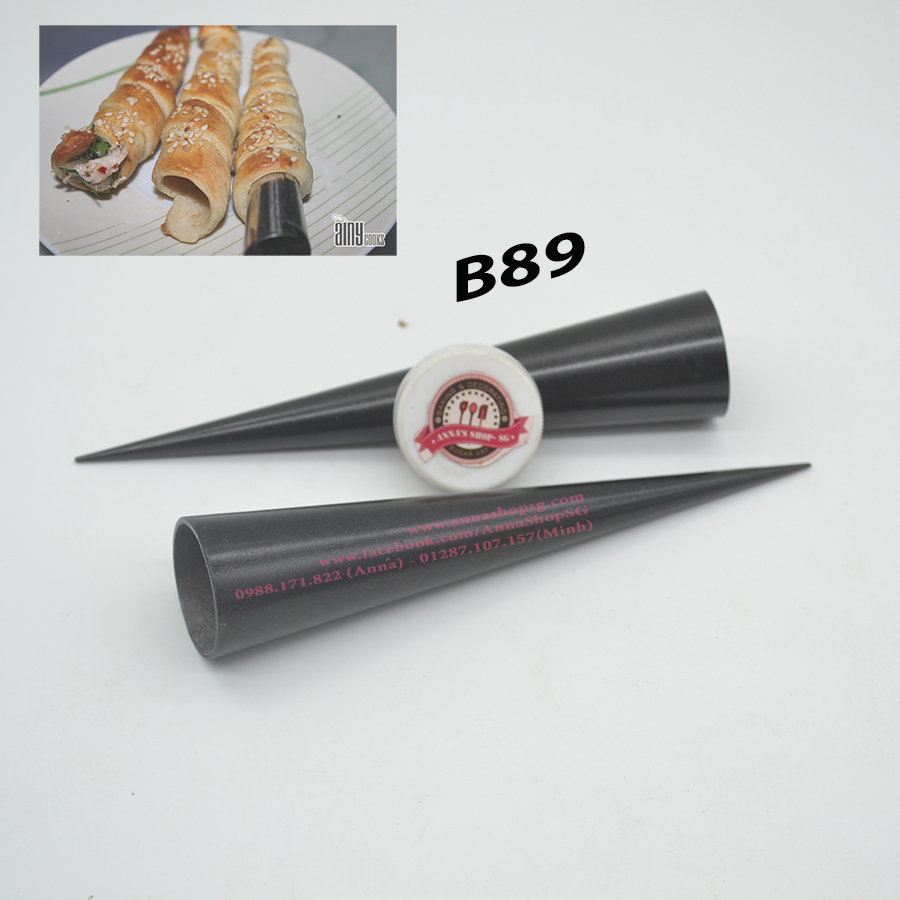 SET 2 LÕI CHỐNG DÌNH LÀM BÁNH ỐC CUỘN B89