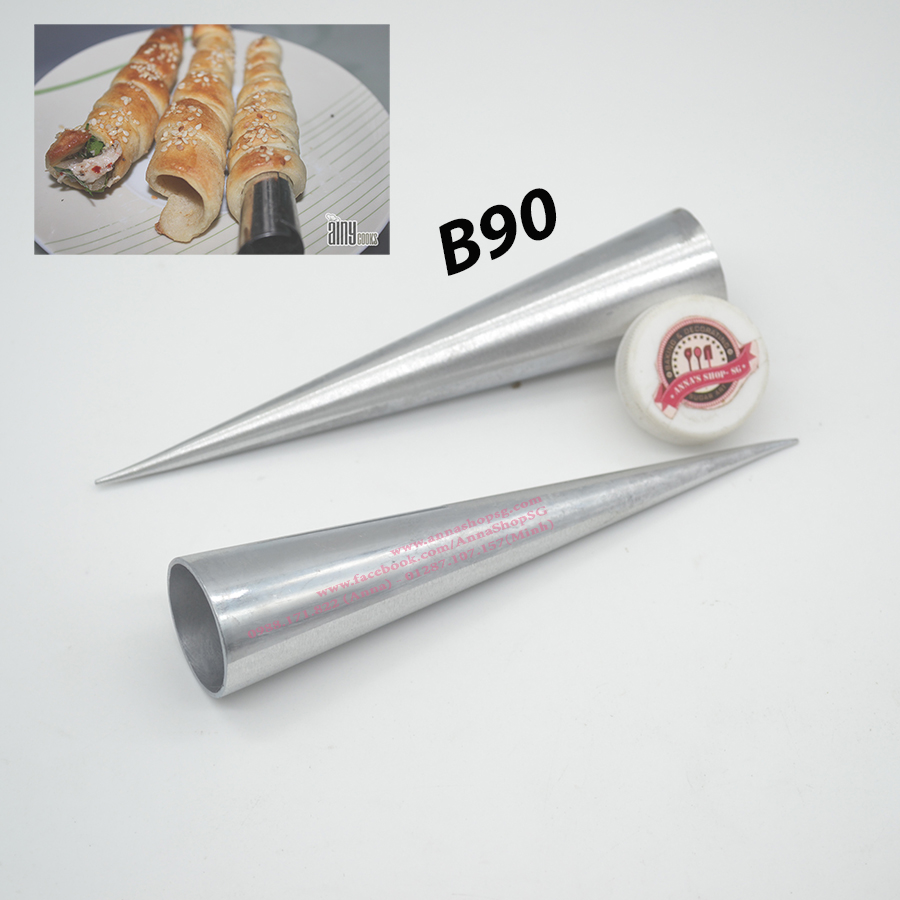 SET 2 LÕI LÀM BÁNH ỐC CUỘN B90