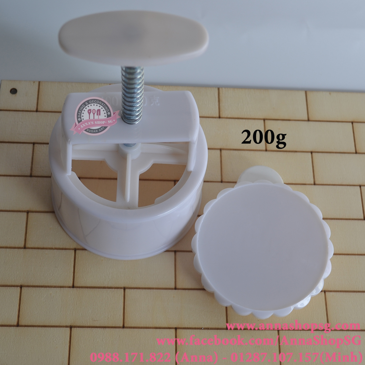ẤN MẶT TRƠN 200G TRÒN