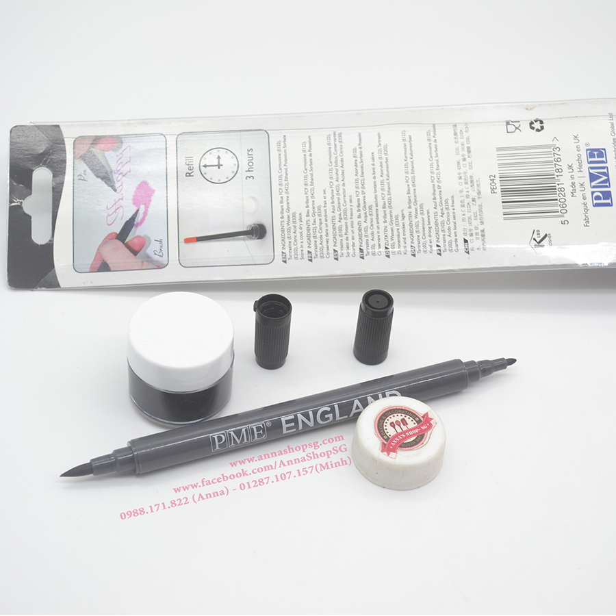 BÚT ĐEN MÀU THỰC PHẨM PME