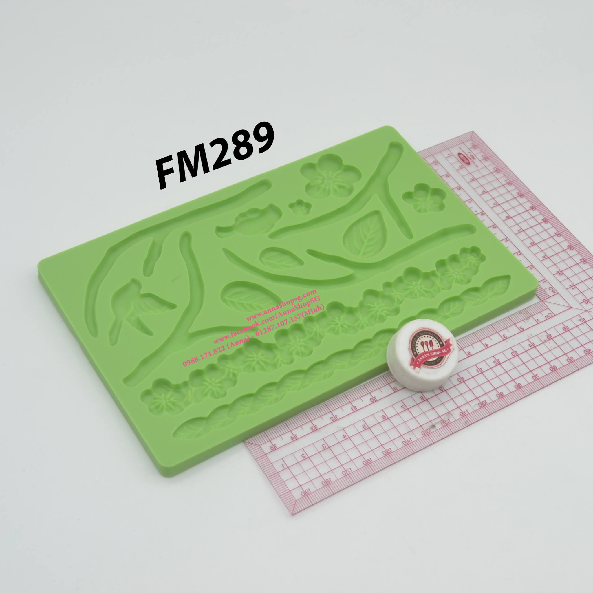 KHUÔN CÂY VÀ LÁ MẪU WILTON FM289