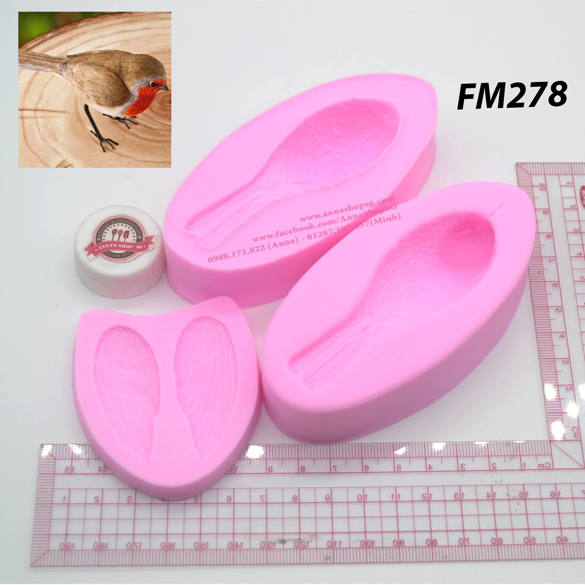 KHUÔN CHIM 3D FM278