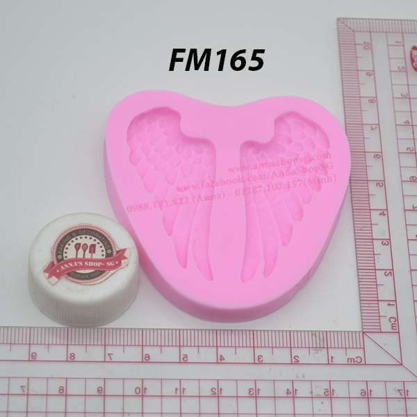 KHUÔN FONDANT ĐÔI CÁNH FM165