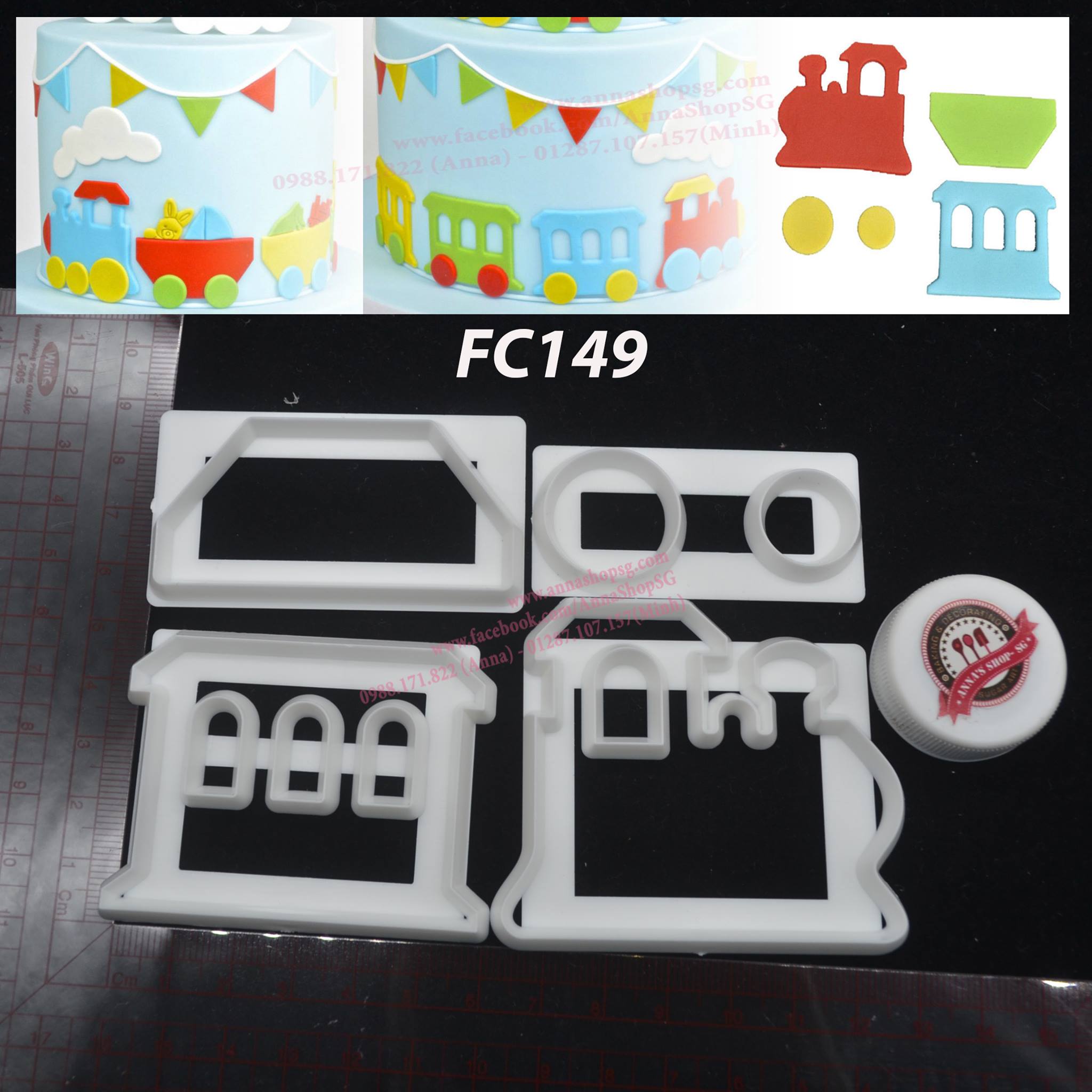 KHUÔN CẮT TÀU HỎA FC149