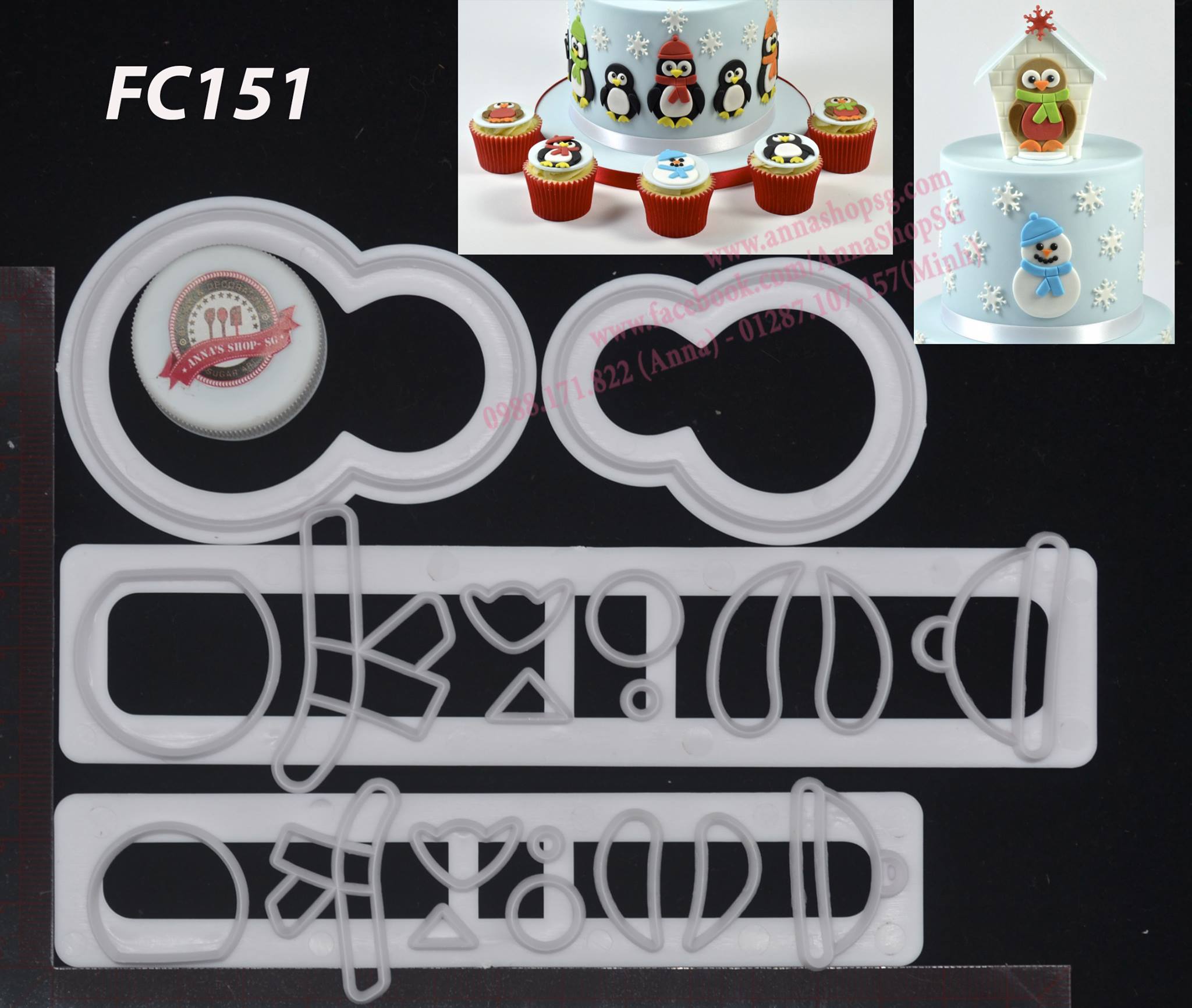 KHUÔN CẮT CHIM CÁNH CỤT FC151