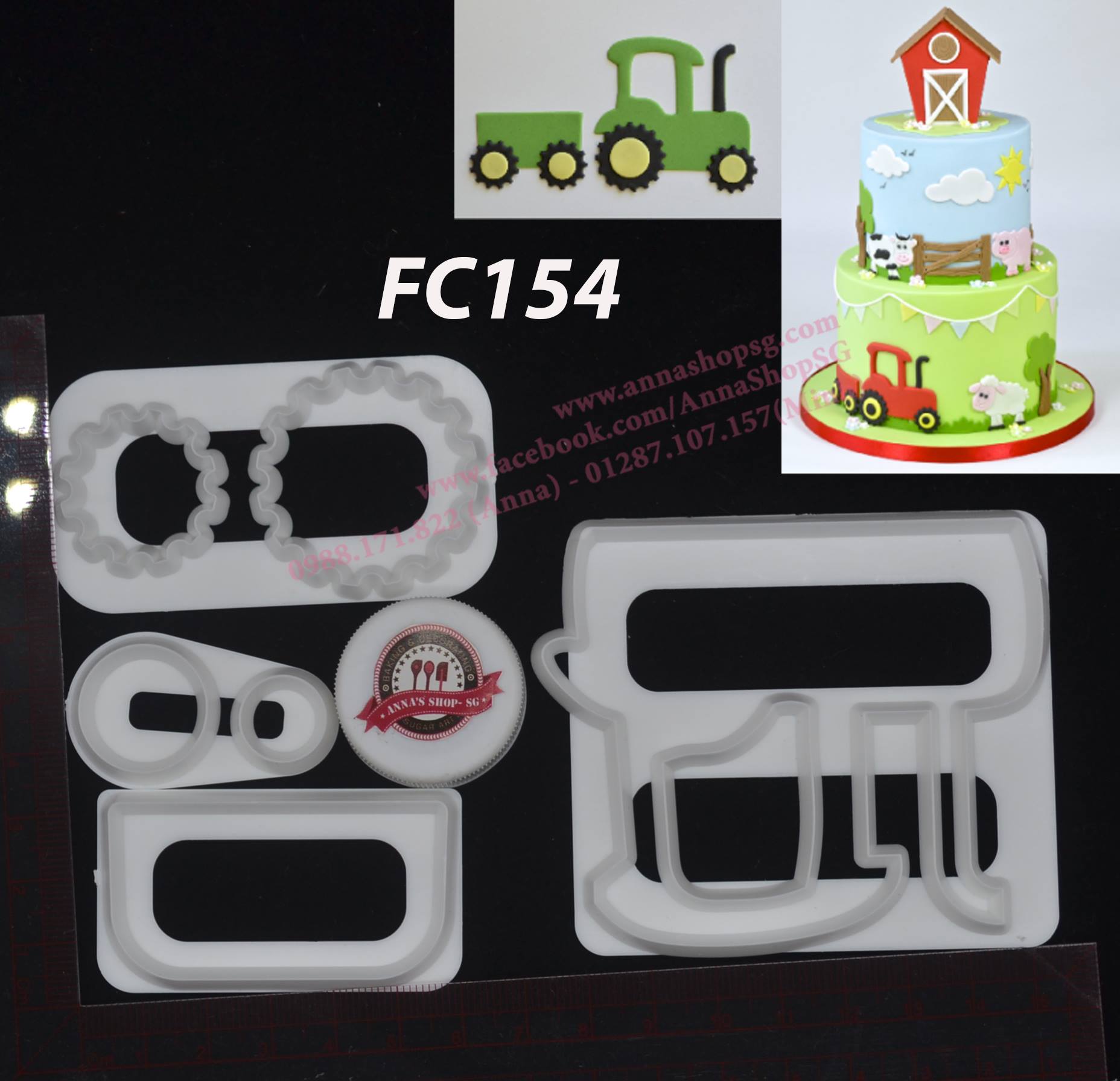 KHUÔN CẮT XE KÉO FC154