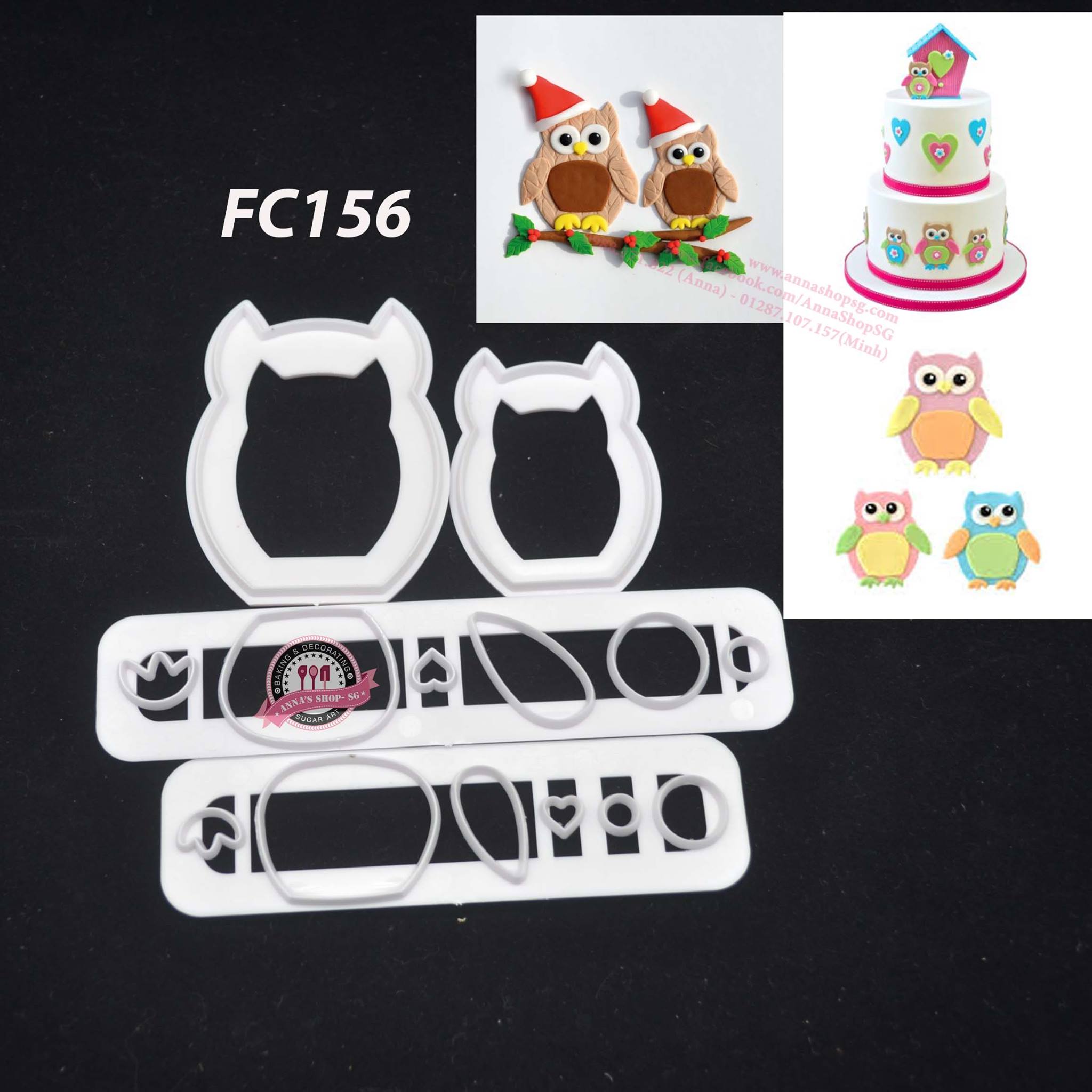 KHUÔN CẮT CHIM CÚ FC156