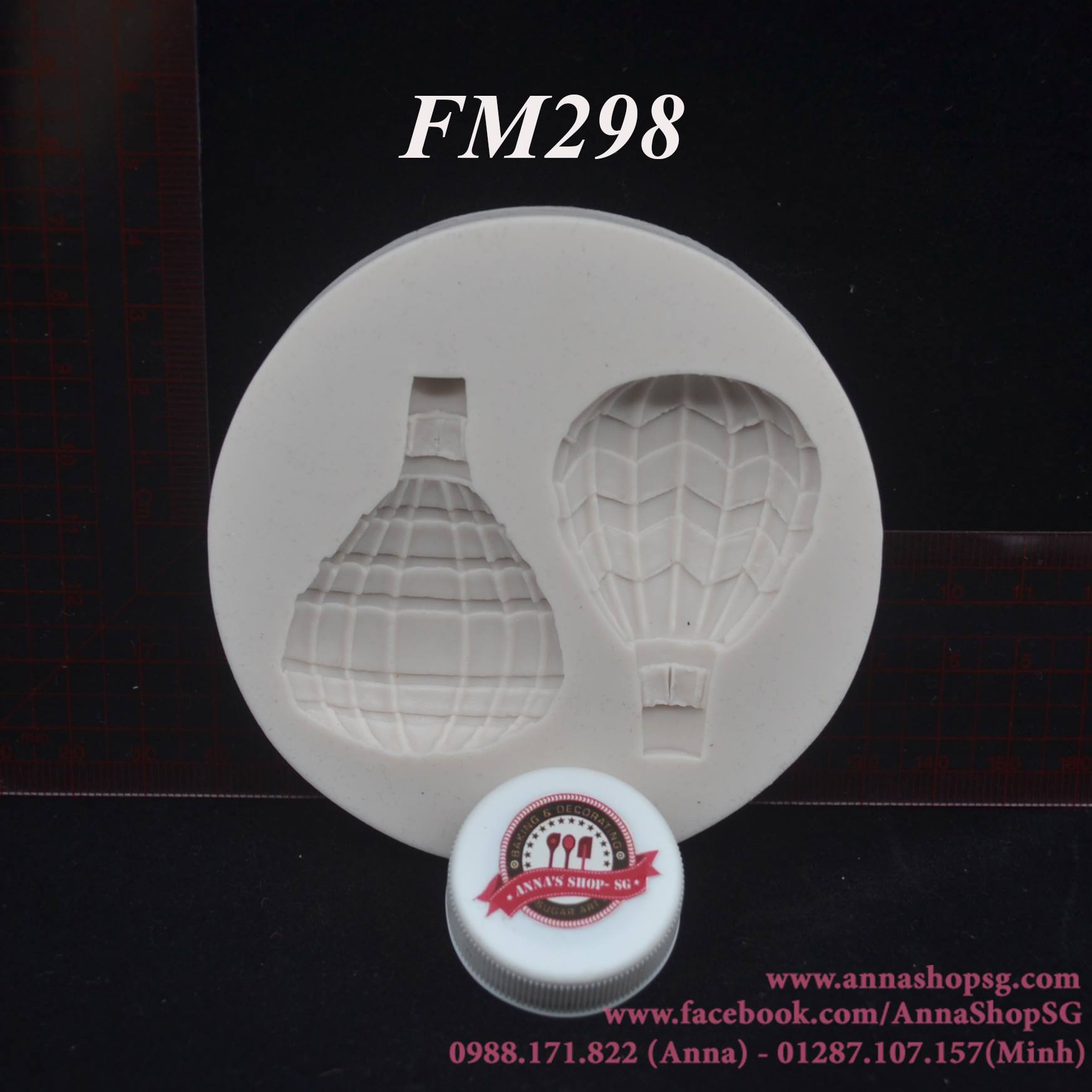 KHUÔN FONDANT KHÍ CẦU FM298