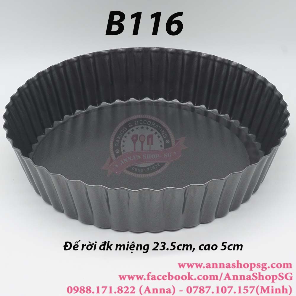 KHUÔN BÁNH TART 24CM B116