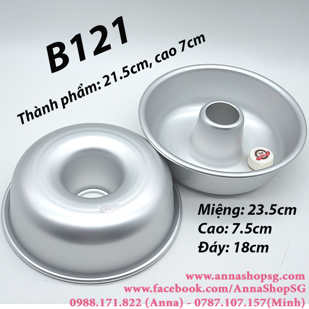 B121 KHUÔN CHINFON ĐÁY BẦU 21.5cm