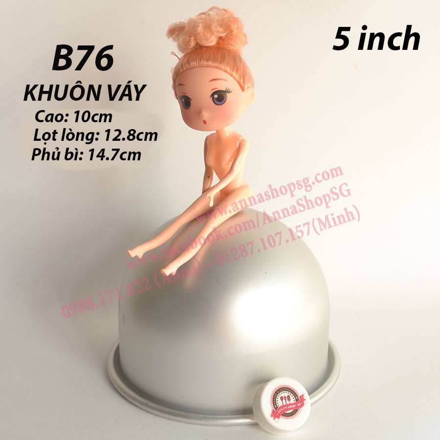 KHUÔN VÁY 5INCH B76