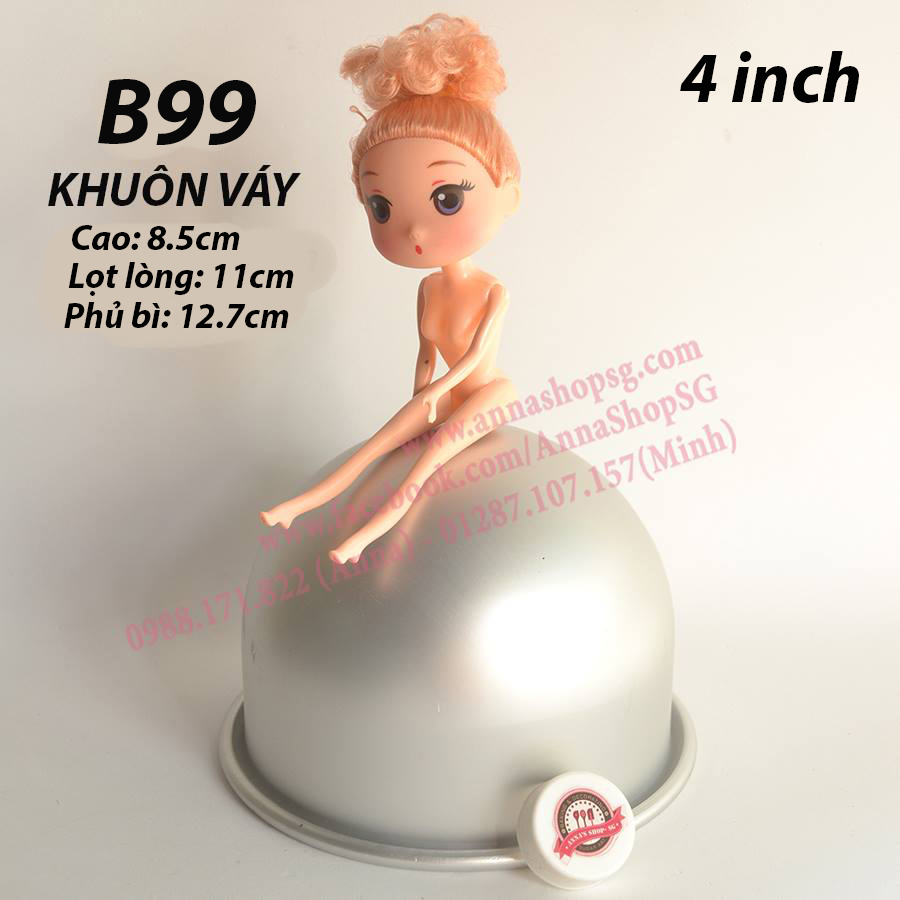 KHUÔN VÁY 4inch B99