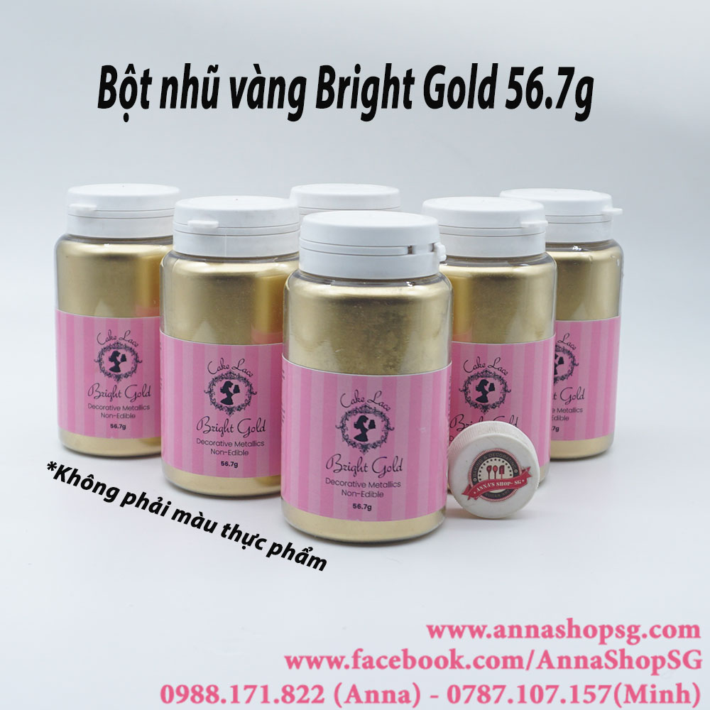 BỘT NHŨ VÀNG BRIGHT GOLD 56.6g CAKE LACE