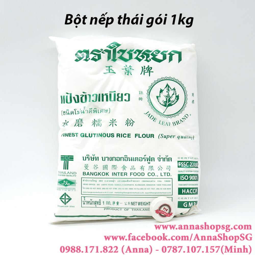 BỘT NẾP THÁI GÓI 1KG
