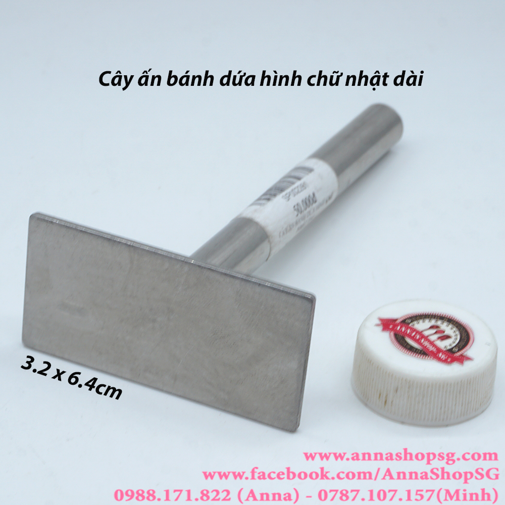 CÂY ẤN BÁNH DỨA HÌNH CHỮ NHẬT DÀI